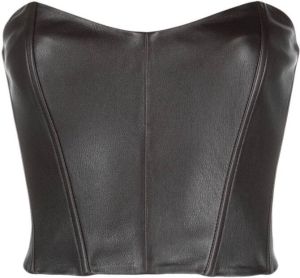 The Mannei Strapless top Bruin