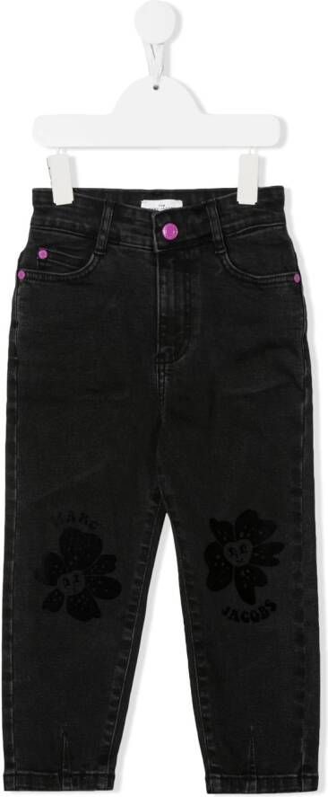 Marc Jacobs Kids Straight jeans Zwart