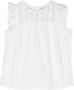 THE NEW SOCIETY Blouse met ruches Wit - Thumbnail 1