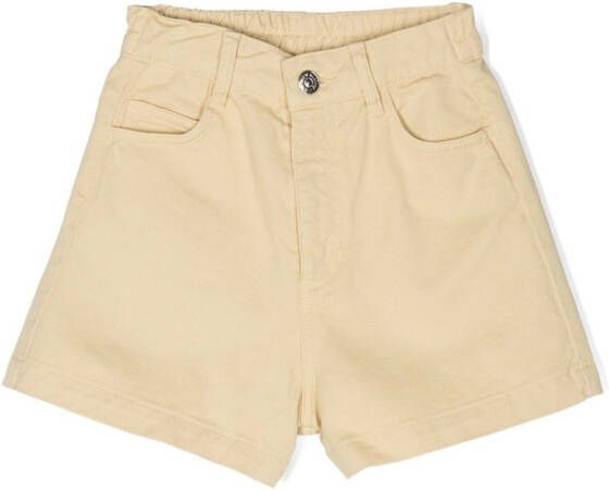 THE NEW SOCIETY High waist shorts Geel