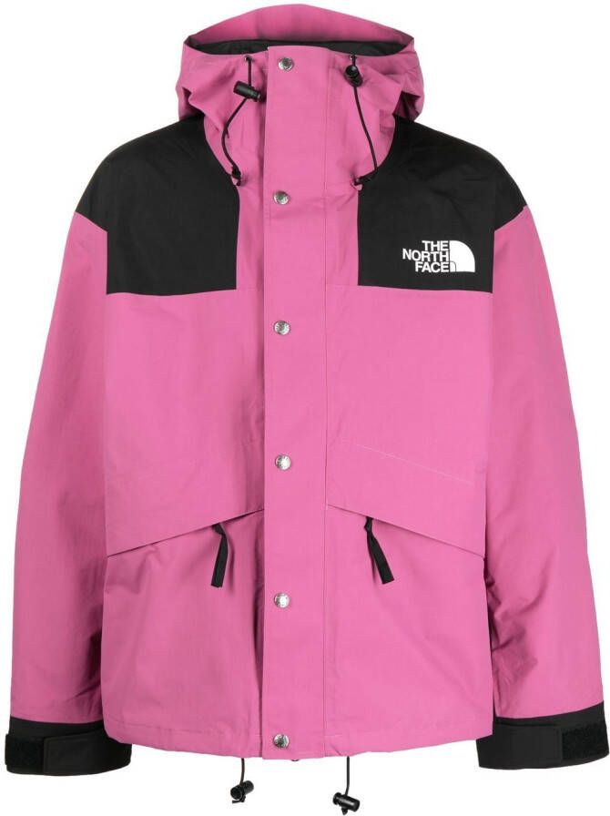 The North Face Bomberjack met logoprint Roze