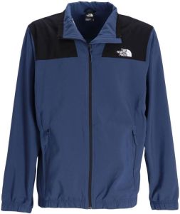 The North Face Shirtjack met logoprint Blauw