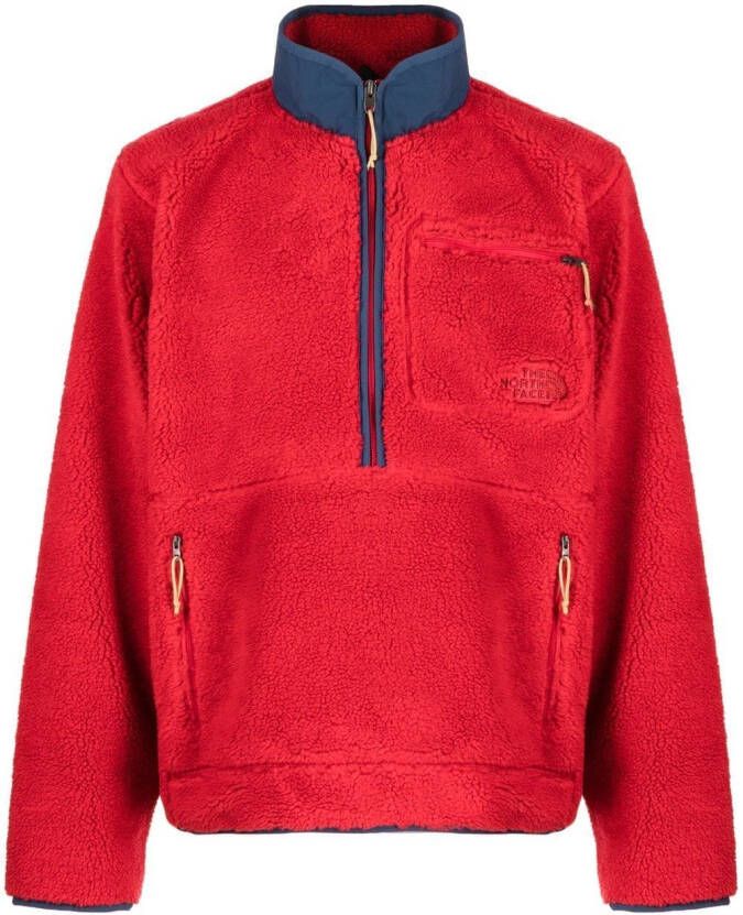 The North Face Fleece pullover Rood