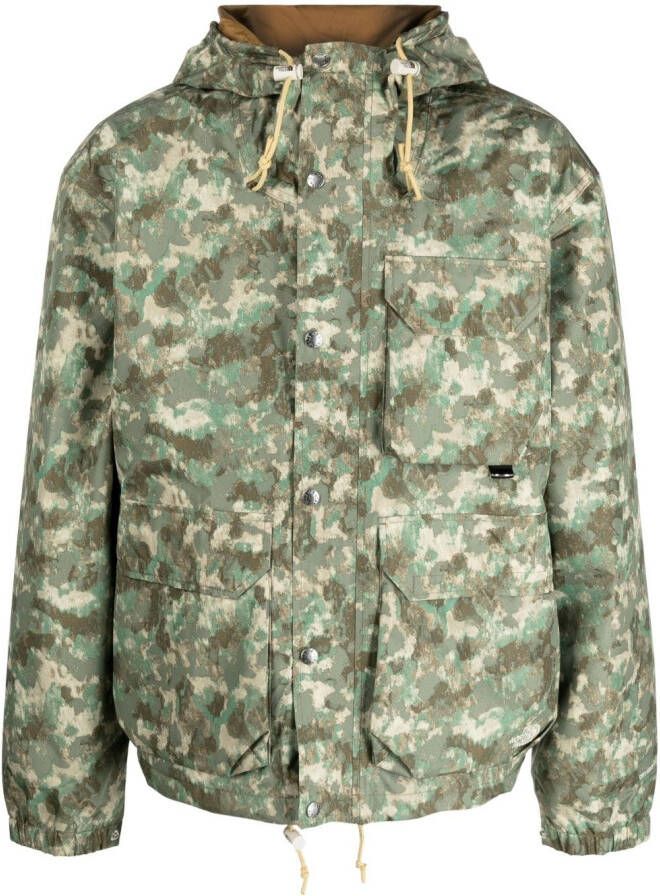 The North Face Legerjack met capuchon Groen