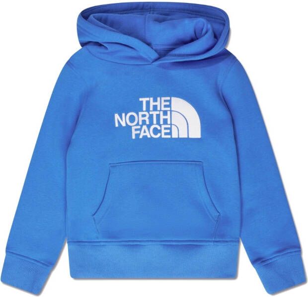The North Face Kids Hoodie met logoprint Blauw