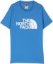 The North Face Kids T-shirt met logoprint Blauw - Thumbnail 1