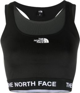 The North Face Sport-bh met logoband Zwart
