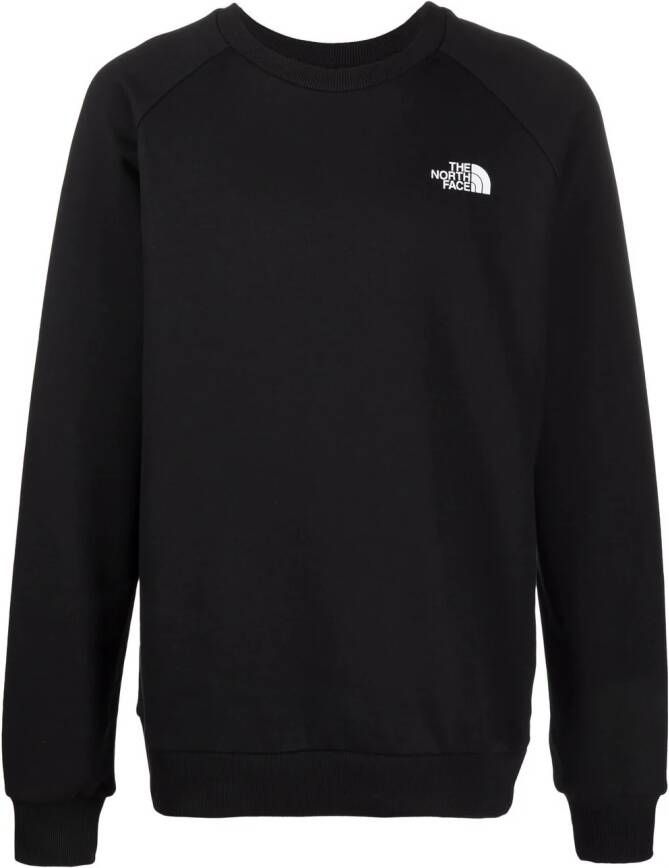 The North Face Sweater met logoprint Zwart