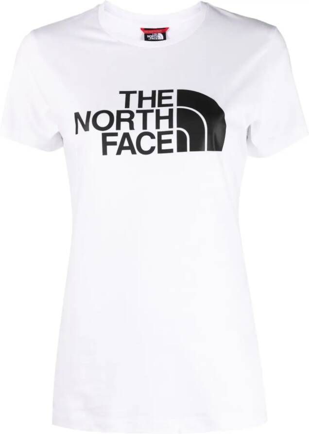 The North Face T-shirt met logoprint Wit