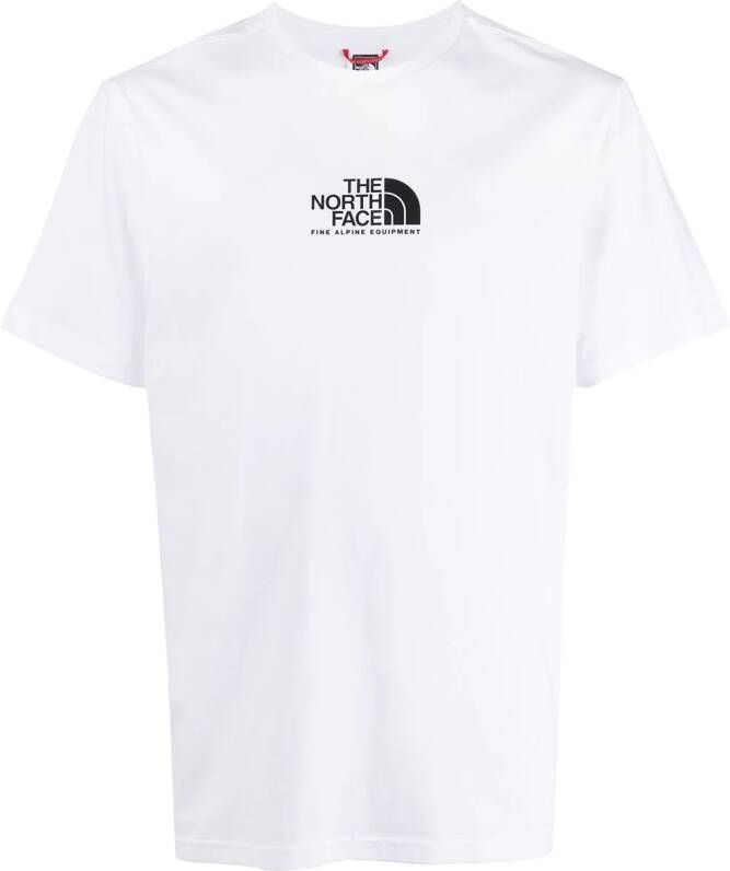 The North Face T-shirt met logoprint Wit