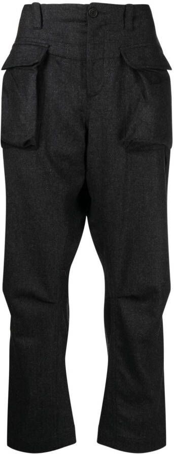 The Power For The People Straight broek Zwart