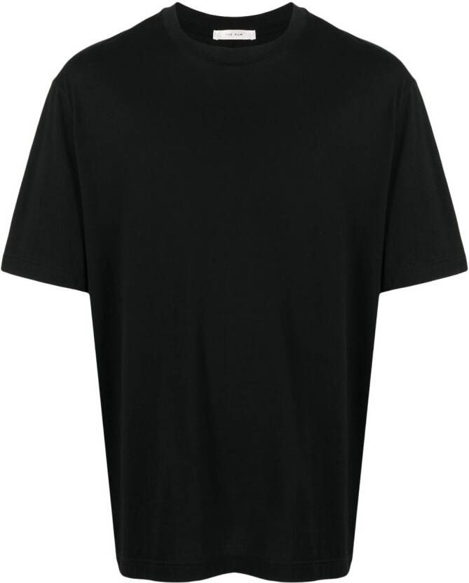 The Row Katoenen T-shirt Zwart