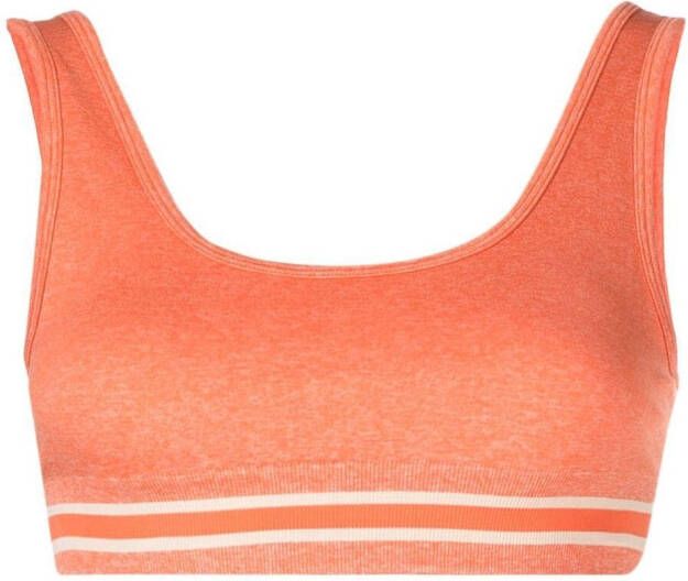 The Upside Bh met gestreepte zoom Oranje