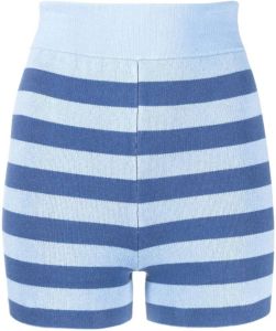 The Upside Shorts met print Blauw
