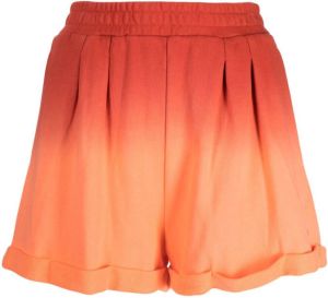 The Upside Shorts met tie-dye Oranje
