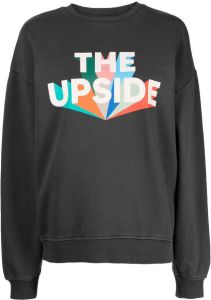 The Upside Sweater met ronde hals Grijs