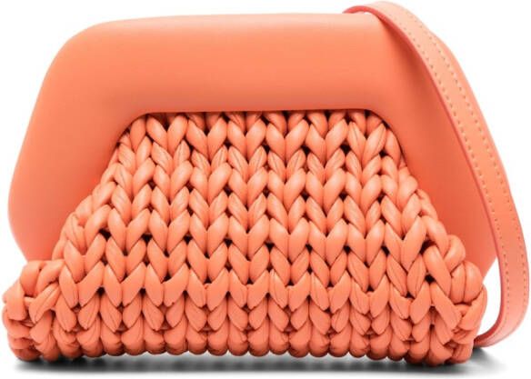 Themoirè Kabelgebreide boekentas Oranje