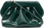 Themoirè Bios clutch met gesmockt detail Groen - Thumbnail 1