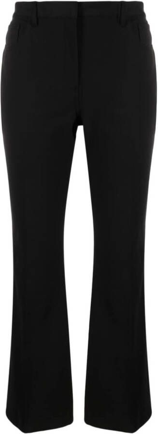 Theory Cropped pantalon Zwart