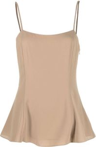 Theory Flared top Beige