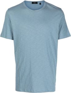 Theory Katoenen T-shirt Blauw