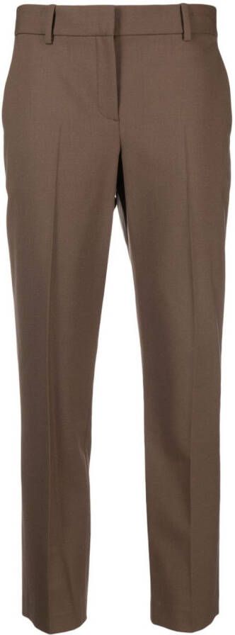 Theory Cropped pantalon Bruin