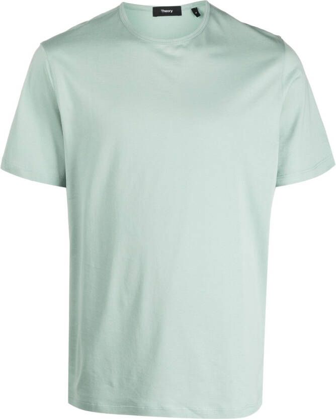 Theory T-shirt met ronde hals Groen