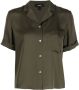 Theory Zijden blouse Groen - Thumbnail 1