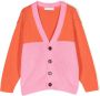 There Was One Kids Vest met colourblocking Oranje - Thumbnail 1