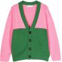 There Was One Kids Vest met colourblocking Roze - Thumbnail 1