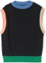 There Was One Kids Gilet met colourblocking Blauw - Thumbnail 1