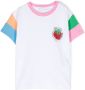 There Was One Kids T-shirt met aardbei-patch Wit - Thumbnail 1