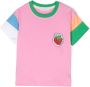 There Was One Kids T-shirt met logopatch Roze - Thumbnail 1