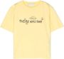 There Was One Kids T-shirt met logoprint Geel - Thumbnail 1
