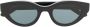 Thierry Lasry Zonnebril met kattenoog montuur Zwart - Thumbnail 1