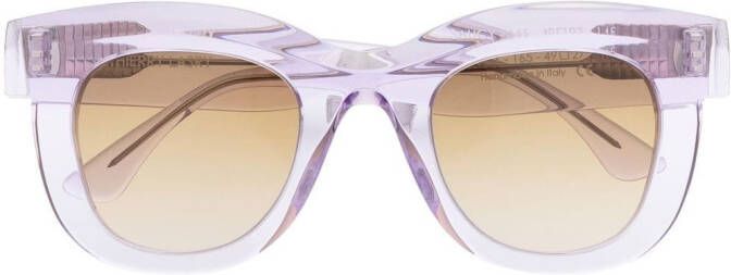 Thierry Lasry Zonnebril met vierkant montuur Paars