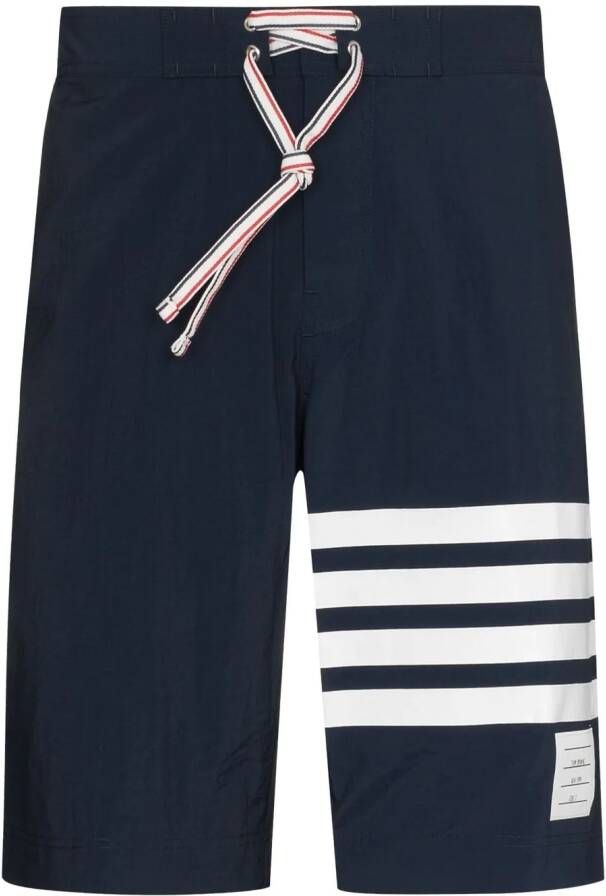 Thom Browne 4 Bar shorts Blauw