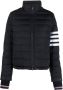 Thom Browne Ski-jack met trechterhals Blauw - Thumbnail 1