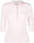 Thom Browne Gebreide sjaal Roze - Thumbnail 1