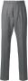 Thom Browne backstrap cropped getailleerde broek Grijs - Thumbnail 1