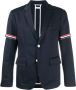 Thom Browne Blazer met detail Blauw - Thumbnail 1