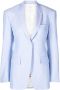 Thom Browne Blazer met enkele rij knopen Blauw - Thumbnail 1