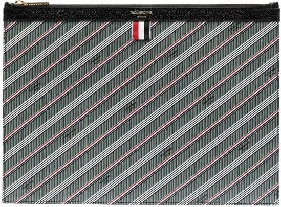 Thom Browne Buidel met logoprint Grijs