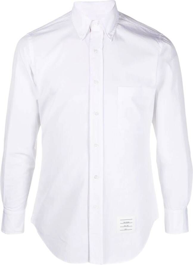 Thom Browne Button-down overhemd Wit