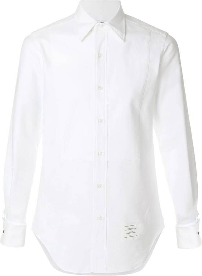 Thom Browne Button-down overhemd Wit