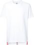 Thom Browne T-shirt met RWB-streep Wit - Thumbnail 1