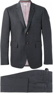 Thom Browne Classic Suit With Tie In Super 120'S Twill Grijs