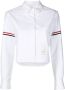Thom Browne Cropped blouse Wit - Thumbnail 1