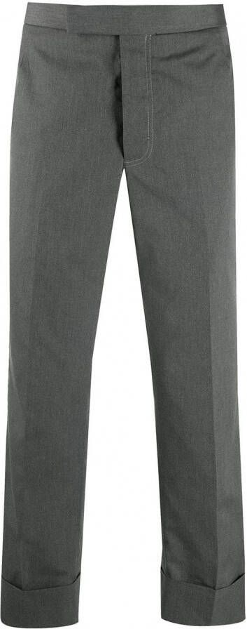 Thom Browne Cropped pantalon Grijs