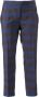 Thom Browne cropped tailored trousers Blauw - Thumbnail 1